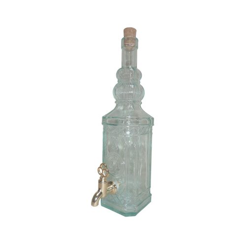 Sticlă de pălincă cu robinet 0.7l 