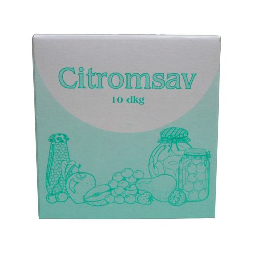 Citric acid 10 dkg