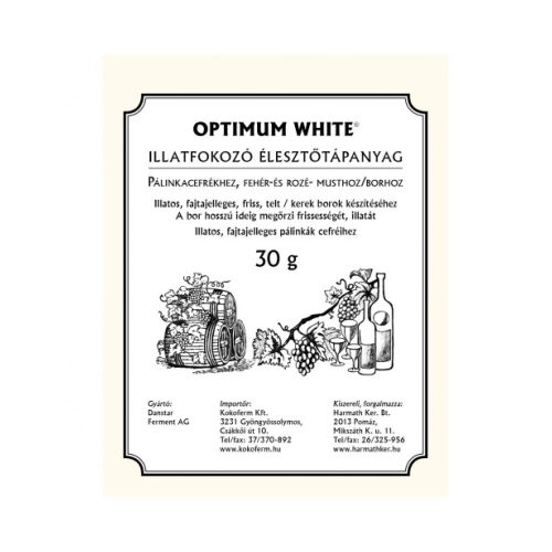 Opti White aromafokozó élesztő tápanyag