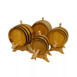 Hand-carved Barrels